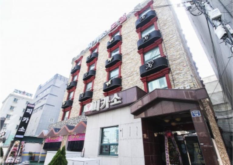 Picasso Motel Haeundae Busan Eksteriør billede